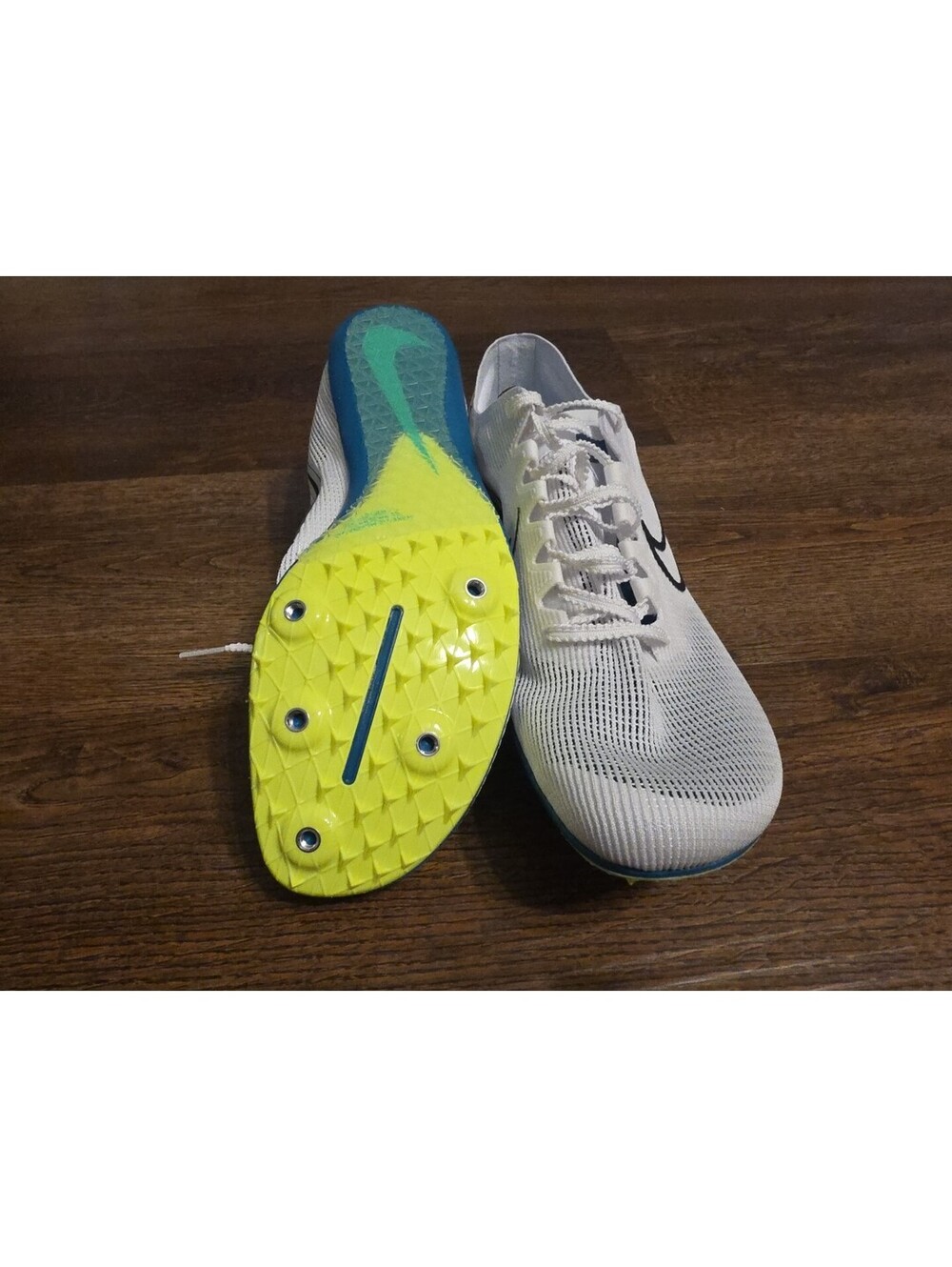 Size 8.5 Nike Zoom Mamba 6 Track & Field Distance Spikes DR2733-102 Men's - Picture 9 of 10